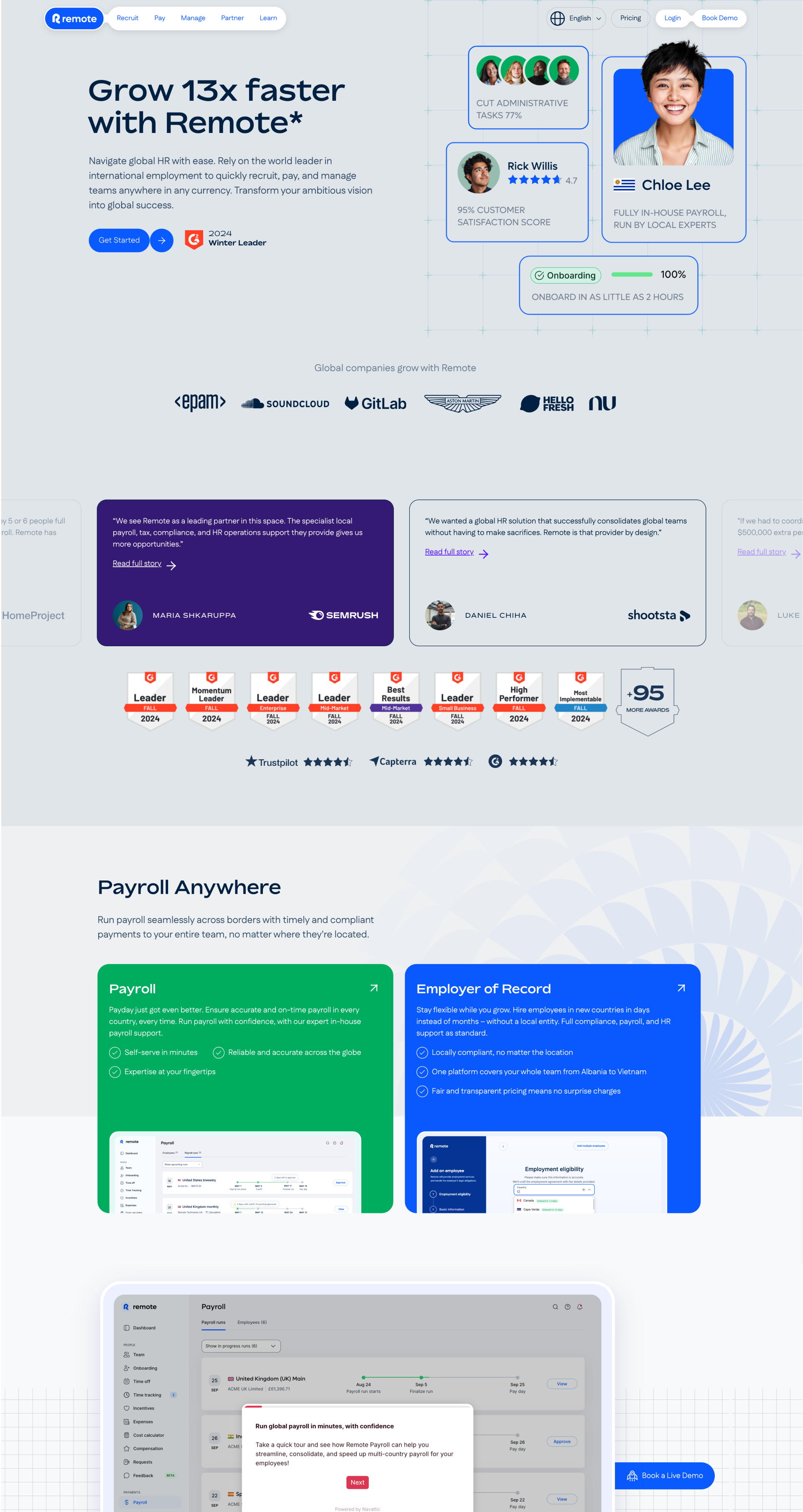 Before: Fragmented design elements